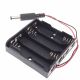 4 x AA Battery Holder Box, with DC, Without Cover