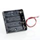 4 x AA Battery Holder Box, With Cover/on-off